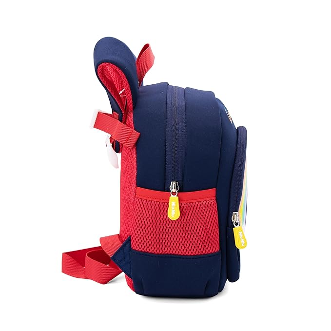Adorable unicorn and rainbow kids' bag with ergonomic straps and safety features. Usmile.toys